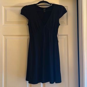 Black mini dress